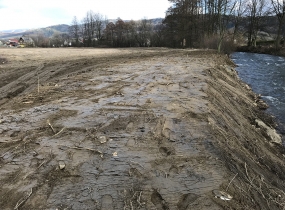 Protipovodňová Opatření na řece Desné